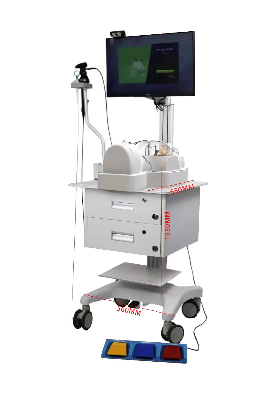 Drawing of Bronchoscopy Operation Training Simulator